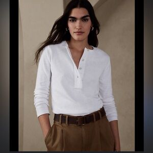 Banana Republic Long Sleeve Henley